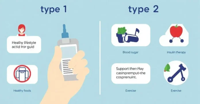 type 2 diabetes and type 1 diabetes: Understanding the Differences and Impact